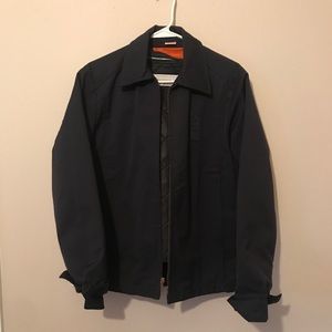 Vintage Navy Blue Workwear Jacket